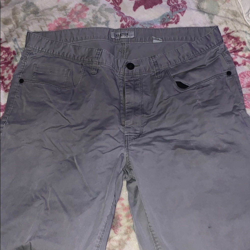 grey men pants
